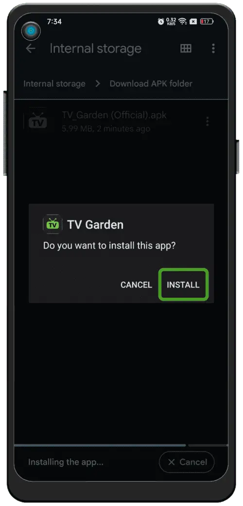Install and Launch JSTV